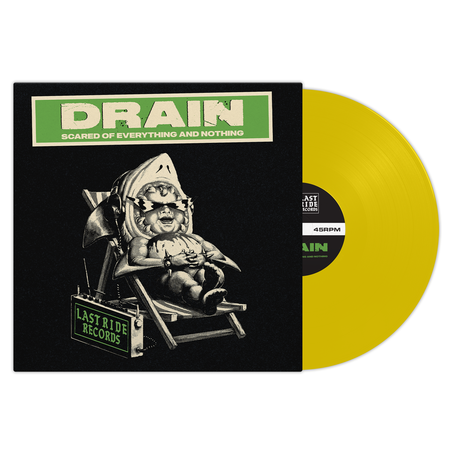 Drain - Scared Of Everything And Nothing 7"