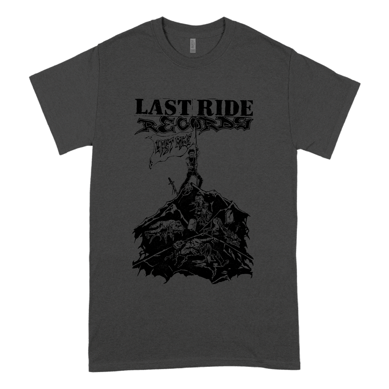 Last Ride - Mountain T-Shirt (Black)