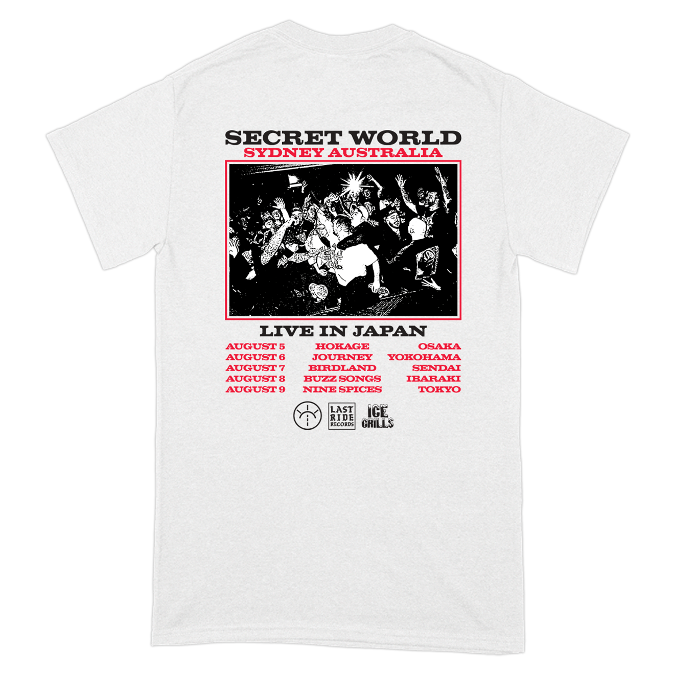 Secret World - Japan Tour Shirt