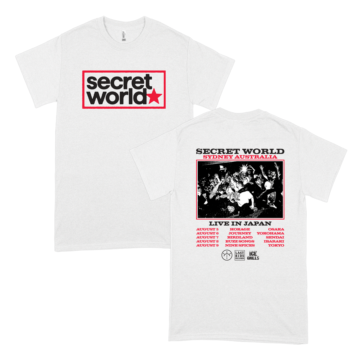 Secret World - Japan Tour Shirt