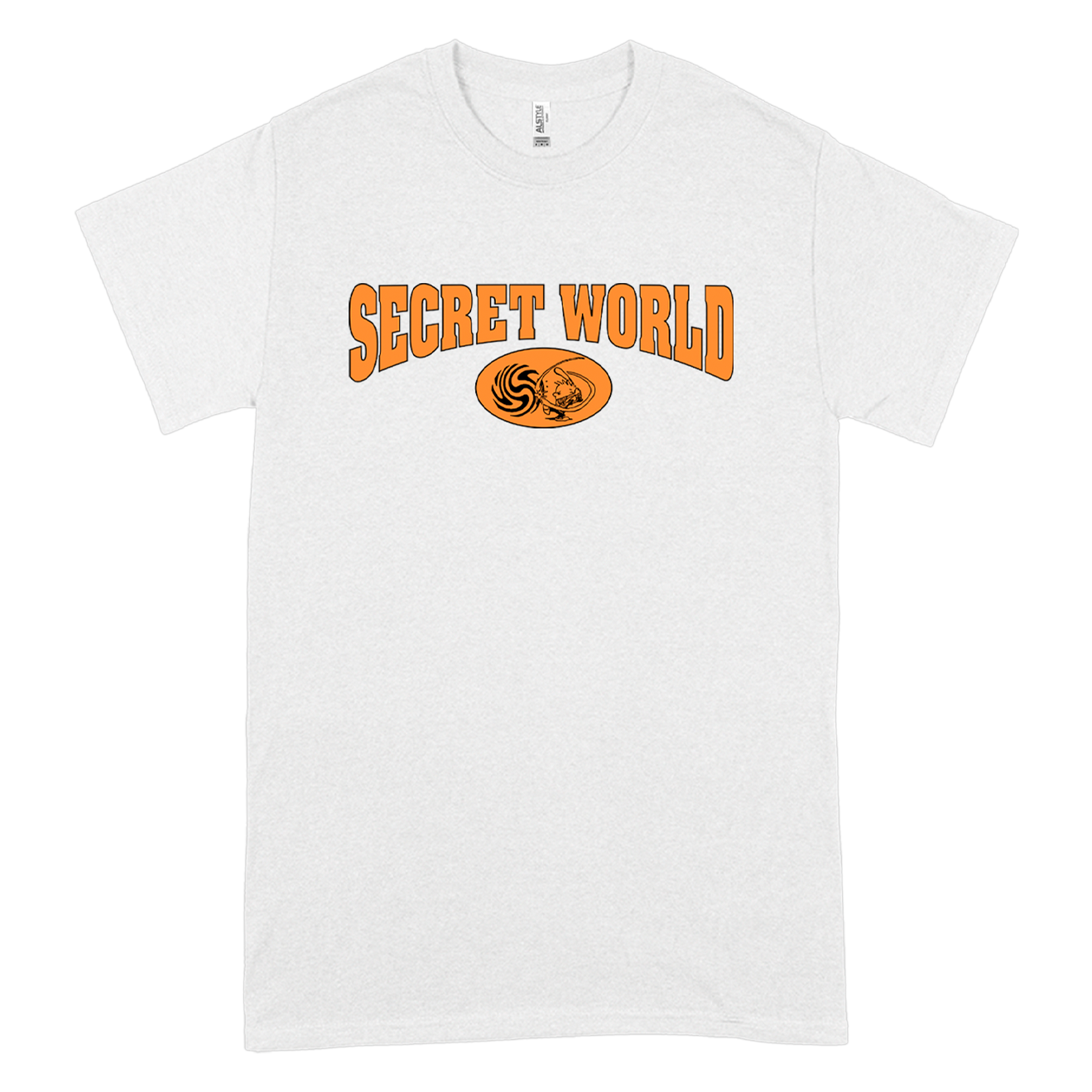 Secret World - Orange Logo Shirt