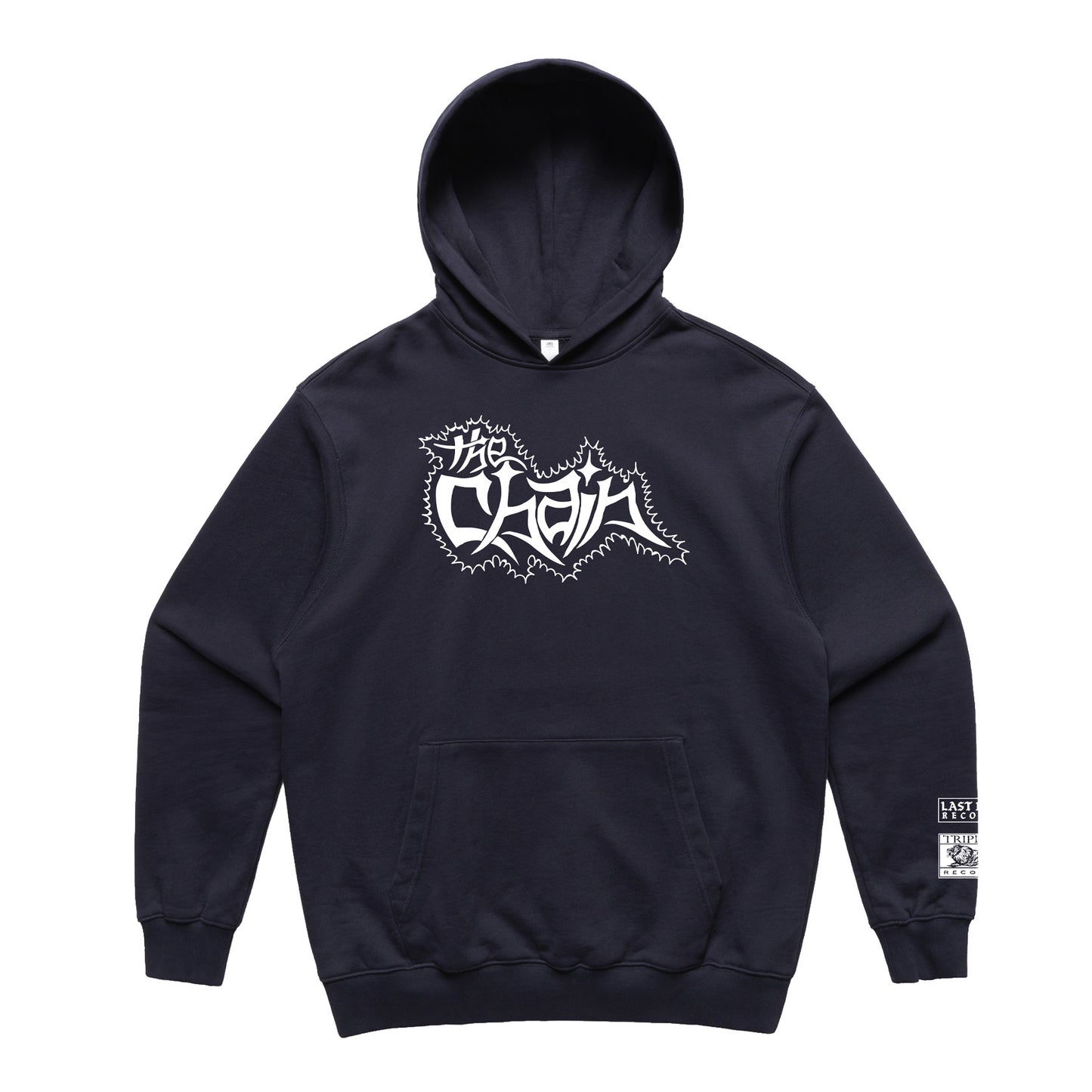 The Chain - Navy Logo Hoodie