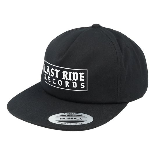 Last Ride - Black Logo Hat