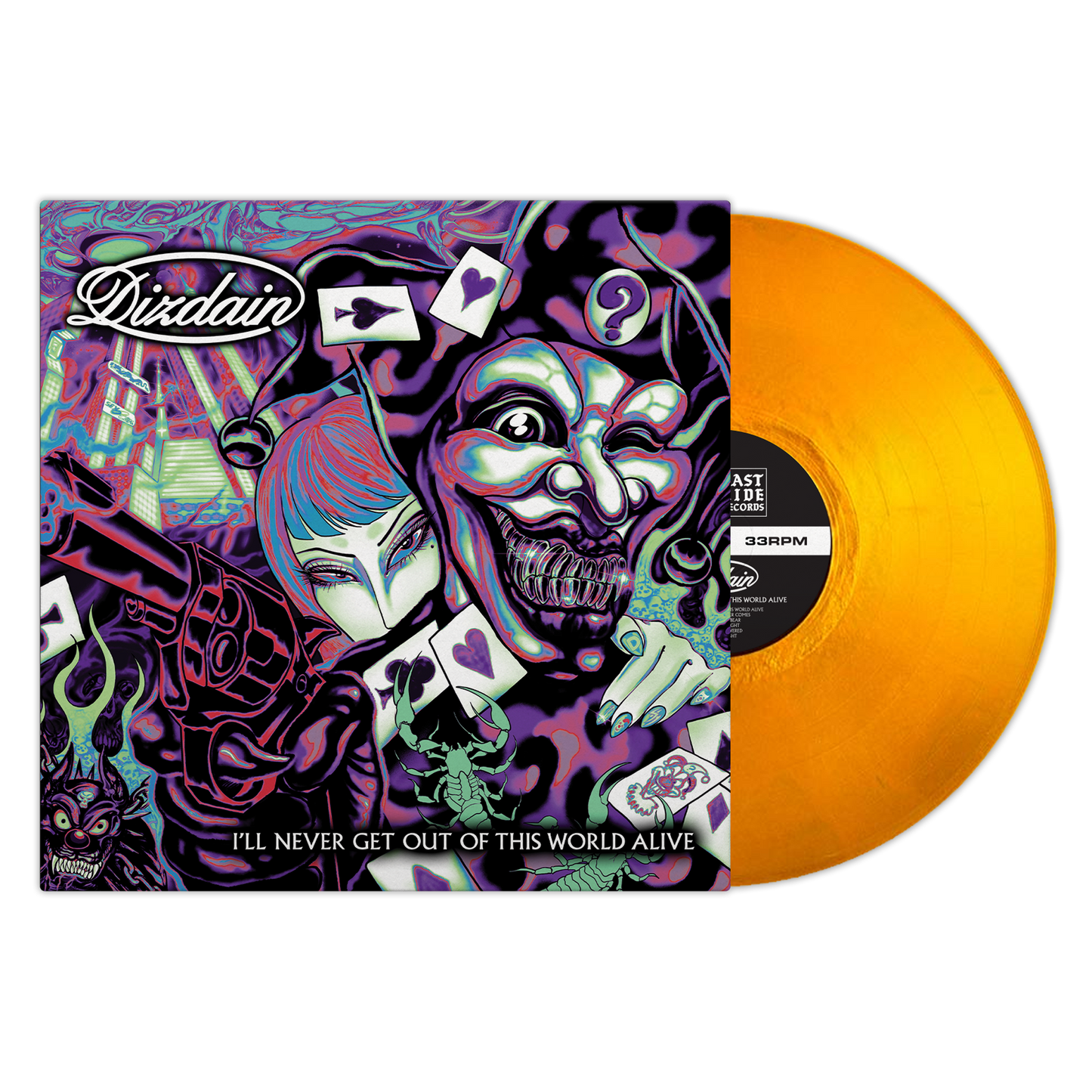 Dizdain - I'll Never Get Out Of This World Alive 12"EP