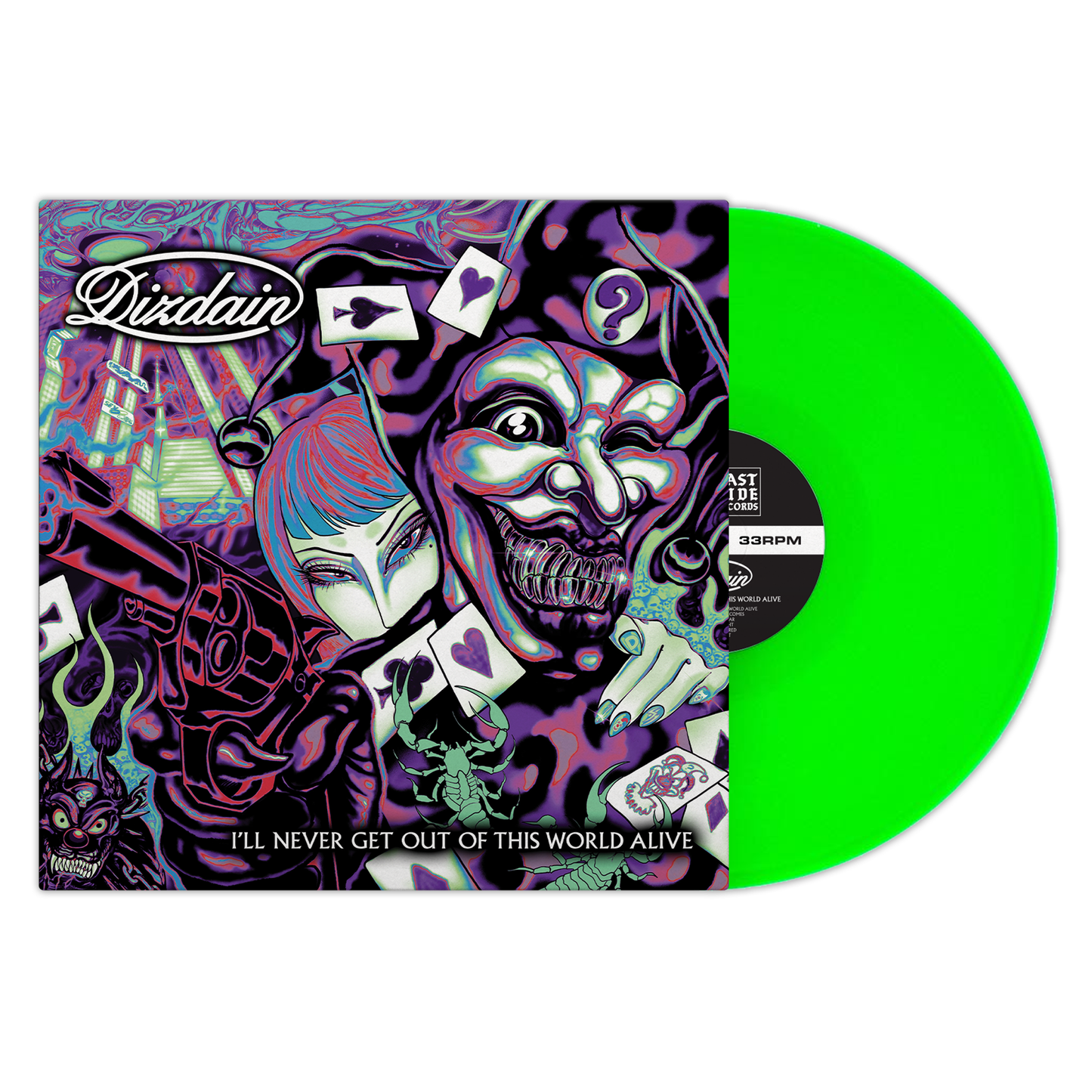 Dizdain - I'll Never Get Out Of This World Alive 12"EP