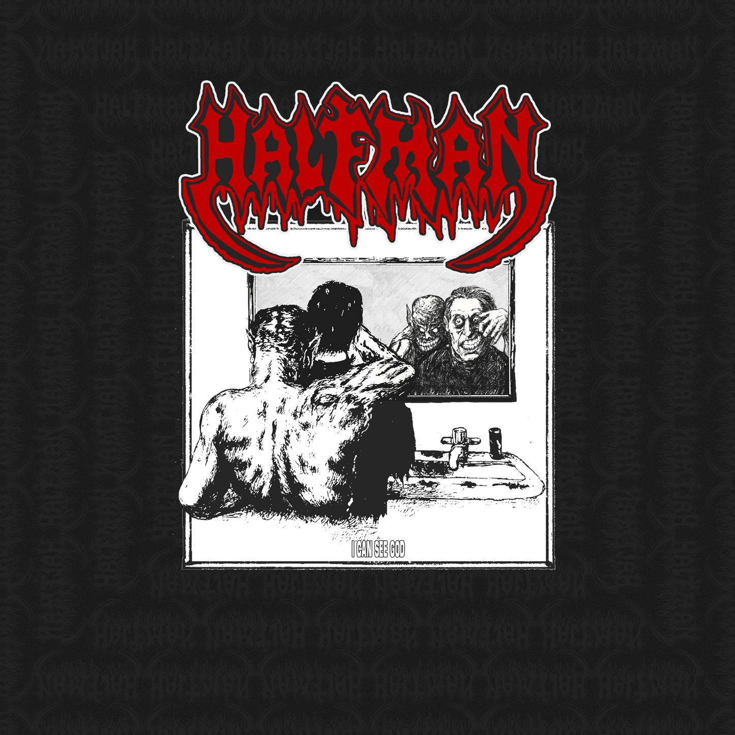 Half Man - I Can See God LP