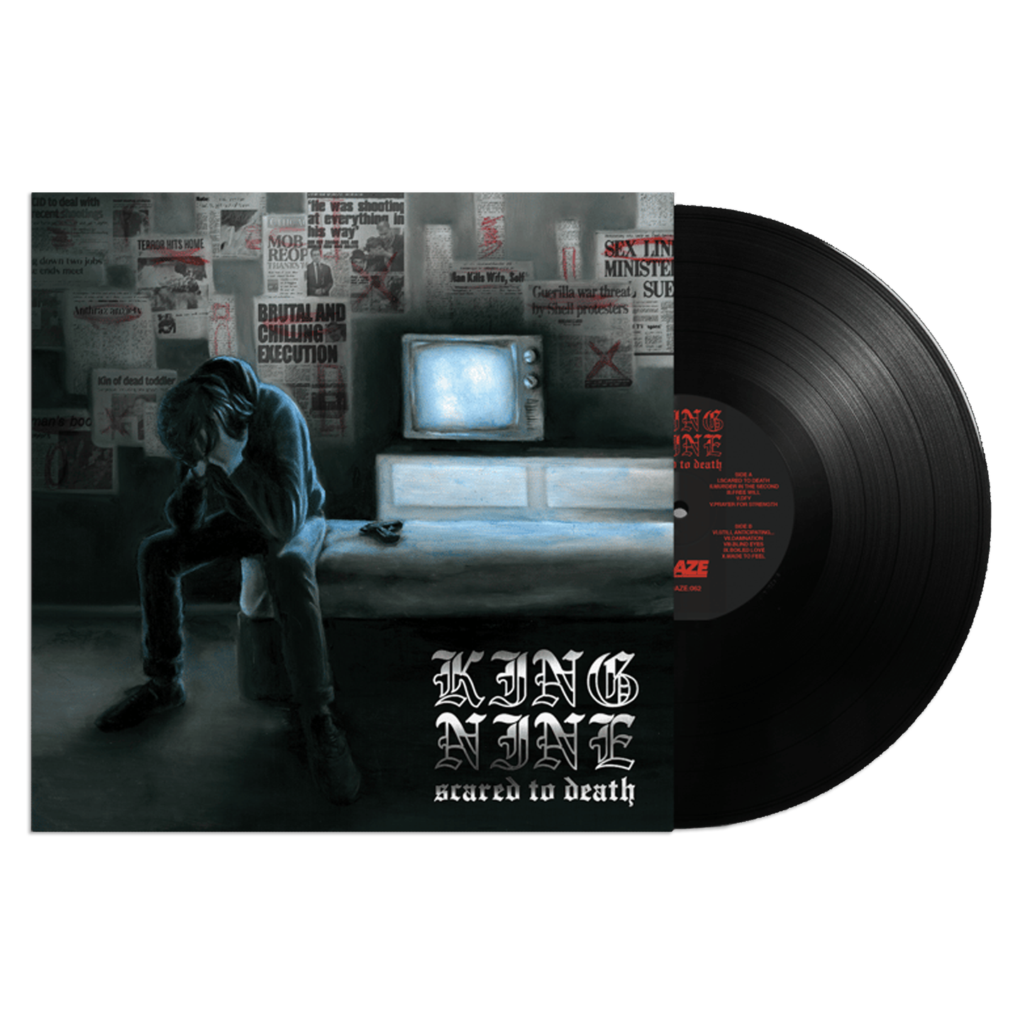 King Nine - Scared To Death LP