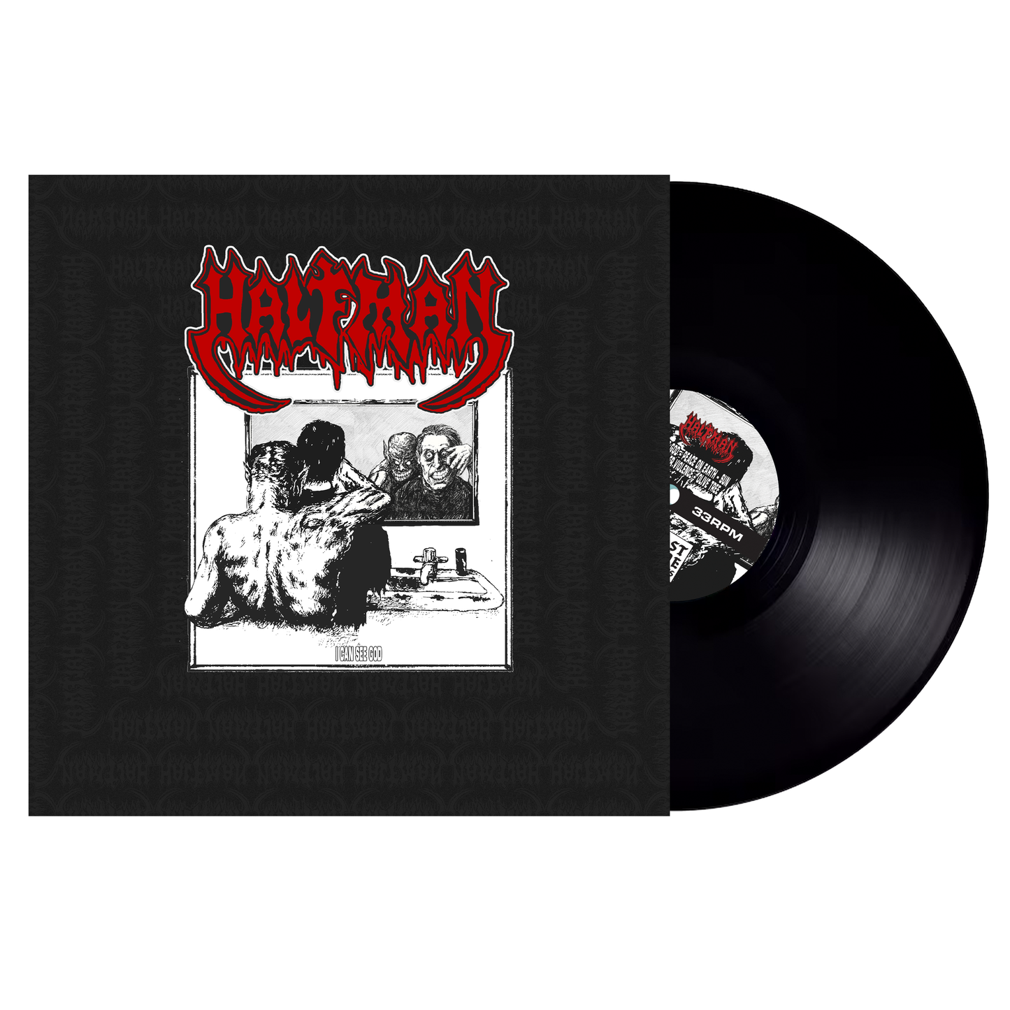 Half Man - "I Can See God" LP