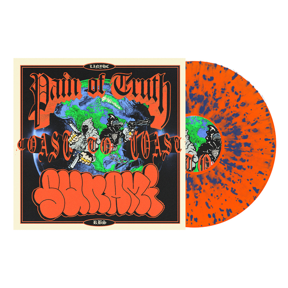 Pain Of Truth/Sunami - Coast To Coast Split 12"EP