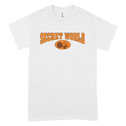 Secret World - Orange Logo Shirt